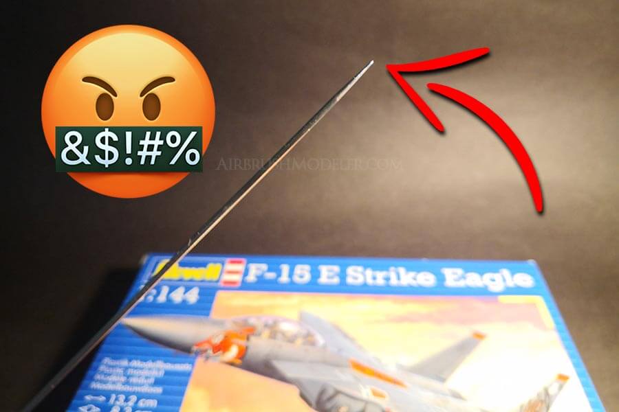 How To Straighten A Bent Airbrush Needle