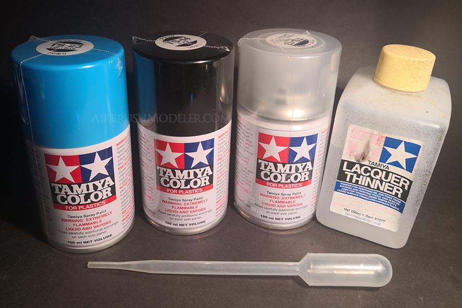 How To Thin Tamiya Lacquer Spray Paint For Airbrushing, The Correct