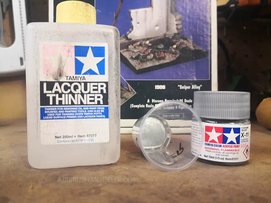 Thinning Tamiya Acrylic With Lacquer Thinner Vs Acrylic Thinner