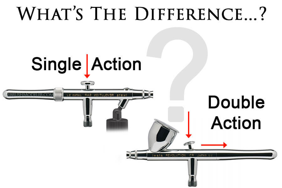 What Are The Differences Between A Single Action And Double Action Airbrush