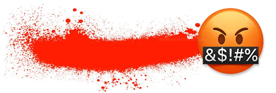 What Causes Airbrush Paint Splatter 